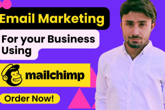 create and manage your mailchimp email marketing campaign