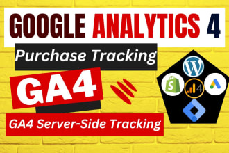 setup google analytics 4 ecommerce tracking, ga4 server side