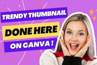 create viral youtube thumbnail designs fast