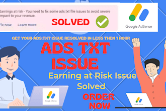 fix adsense ads txt problem instantly