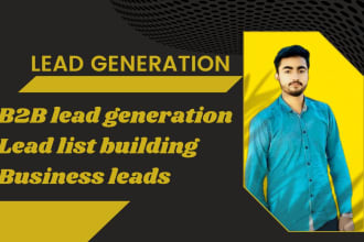 provide targeted b2b leads, contact list, email address linkedin