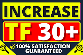 increase your website majestic trust flow upto 30 plus