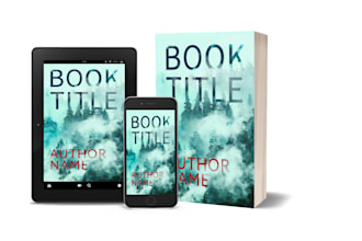 do kindle ebook cover design and KDP print book cover design