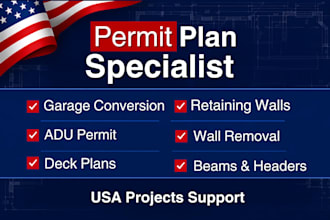 be your structural engineer for city permit adu, garage, patio, shed deck plans