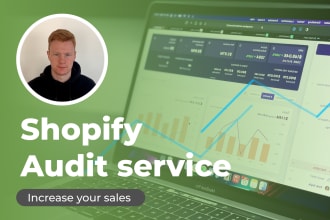 do an audit for improvements on your shopify store
