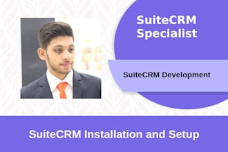 install, and configure suitecrm on your server