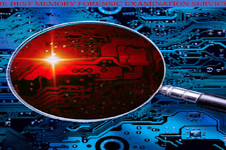 do memory forensics and document a report