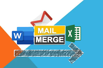 create mail merge from excel to word