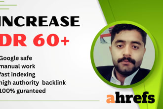increase domain rating ahref DR 60