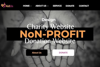 design a nonprofit wix website, non profit website on wordpress godaddy
