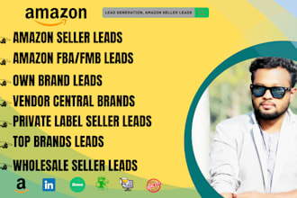 collect amazon sellers leads and ecommerce email lead list