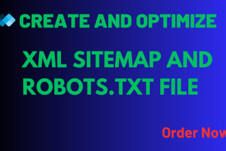 fix all XML sitemap and robots txt issues for website SEO