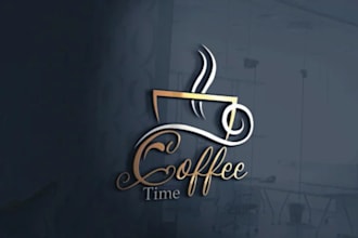 design food, coffee shop and restaurant logo