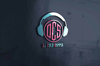 design dj, music, band, hiphop, producer, entertainment logo