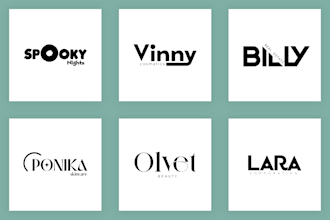 professional text based, wordmark, lettermark, typography, lettering logo design