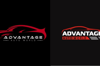 do vintage automotive, auto repair, racing, washing and car detailing logo