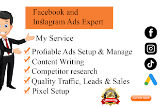 do high converting and super engaging ad campaigns for facebook and instagram