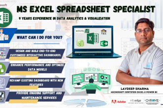 create and fix any excel formulas