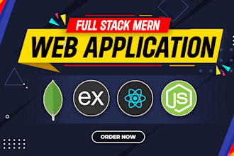 be your full stack developer mern stack