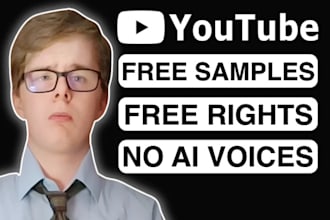 record an american male english voiceover