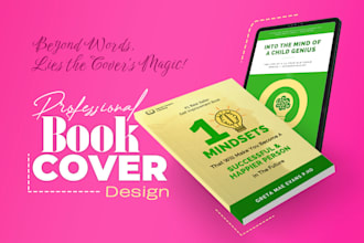 do catchy book cover design, kindle ebook cover design