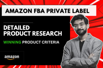 do advanced amazon product research for amazon fba pl