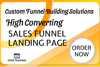design clickfunnels sales funnel, landing page and fix bugs 2 0
