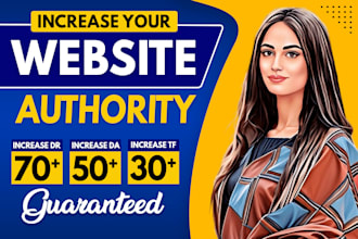 increase domain rating, increase DR, ahrefs URL domain authority moz da 50 tf ur