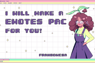 make an emotes pac for you
