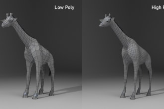 optimize your 3d character models and environment props