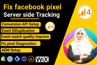 setup conversion API ga4 server side tracking pixel track via GTM expert