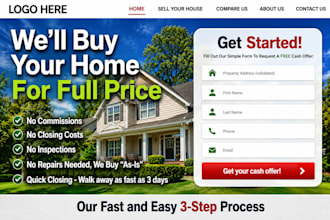 build your real estate investor and lead generation website