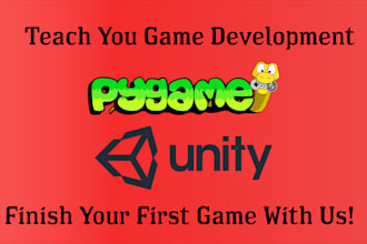 teach you game development and help you make your first game