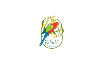design colourful superior conventional parrot logo