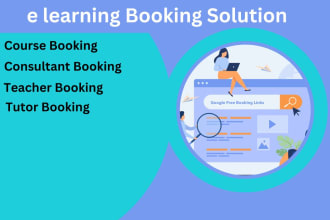 make an online learning or consultancy booking system