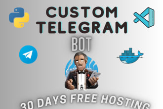 design and create your custom telegram bot