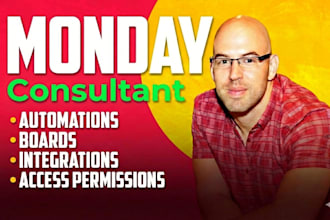 setup and optimize monday CRM, os dev and service