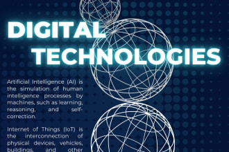 write articles on emerging technologies and ai