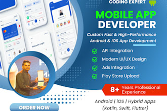 be your expert android app developer kotlin app development