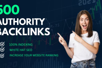 provide high authority white hat seo backlinks service
