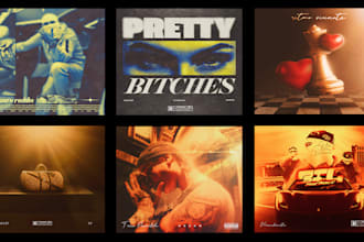 professionally design a music cover art