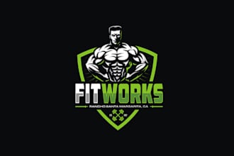 do topnotch fitness, gym, health, and sports logo design