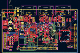 design circuit and pcbs using altium, eaglecad