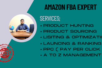 be your expert amazon virtual assistant and ppc expert