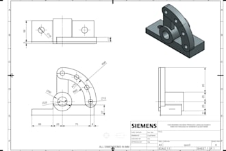 do 3d modeling and drafting with solidworks or nx