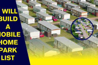 build a mobile home parks list