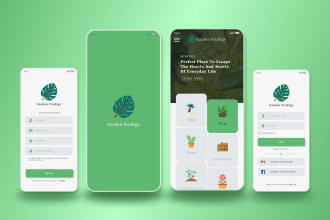 design mobile app, UI UX for ios and android