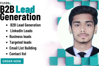 do targeted b2b linkedin lead generation and business leads