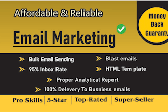 send email blast for you or bulk emails