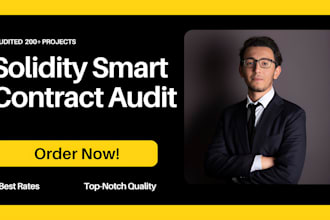 audit solidity smart contracts for maximum security